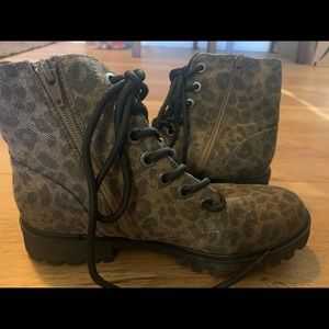Cheetah Combat Boots